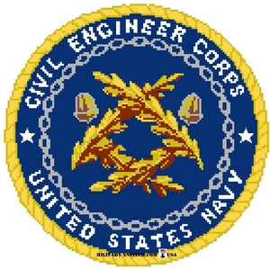 Civil Engineer Corps Insignia US Navy