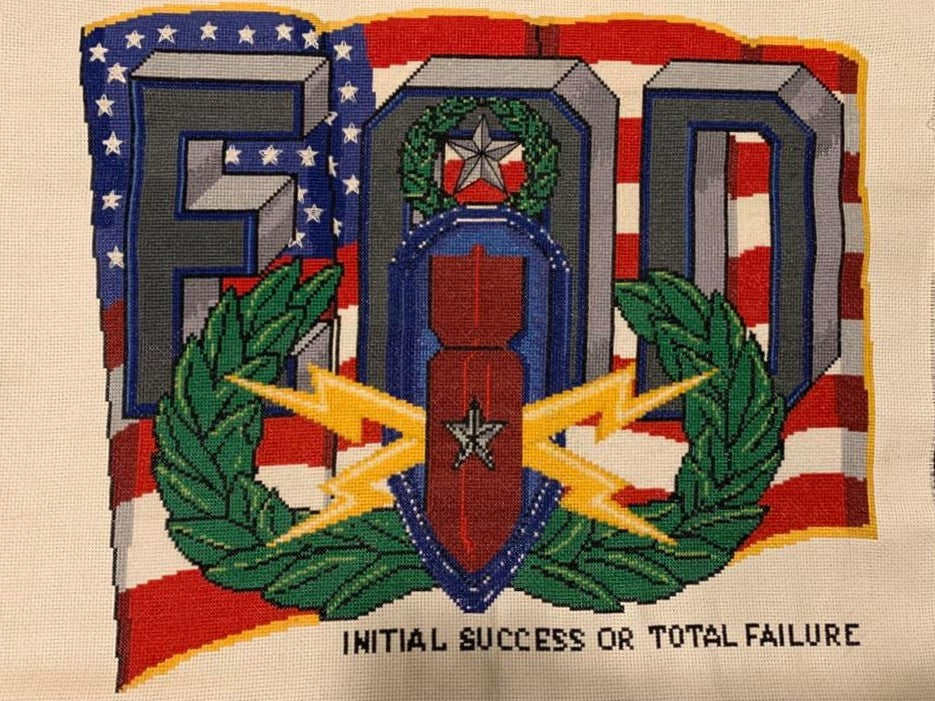 EOD Meaning of the Badge – Military XStitch Com