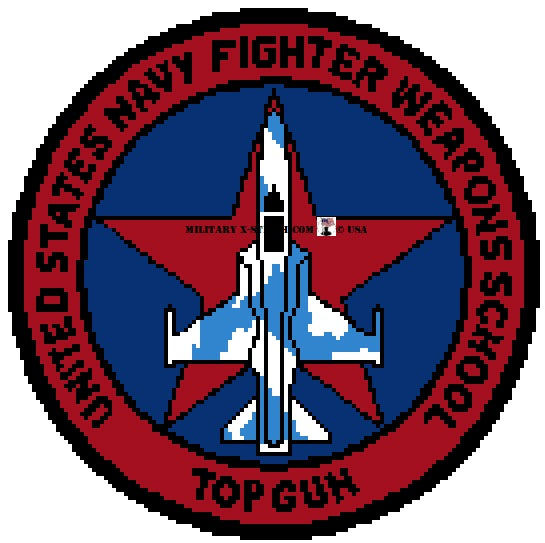 Navy Fighter Weapons School (Top Gun, Miramar) Insignia Military