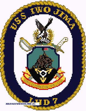 USS Iwo Jima Insignia