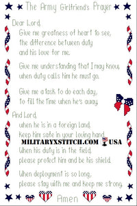 Army Girlfriend's Prayer