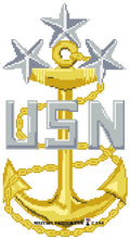 MCPON Cap, Collar Insignia