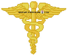 Navy Hospital Corpsman Collar Insignia
