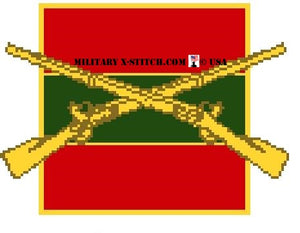 Infantry, 1-4th Regiment Insignia