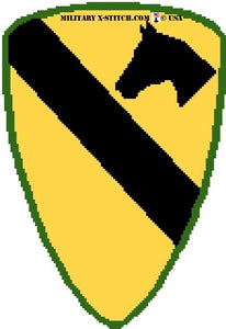 Cavalry, 1st Insignia (Sleeve)