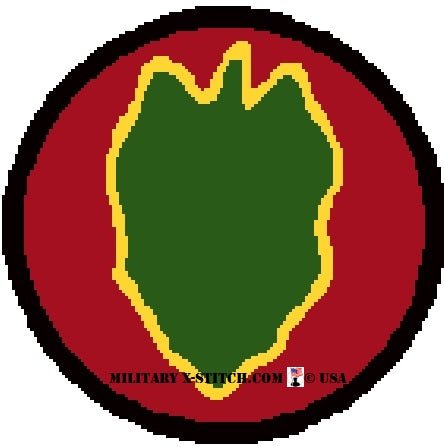 Infantry, 24th Division Insignia