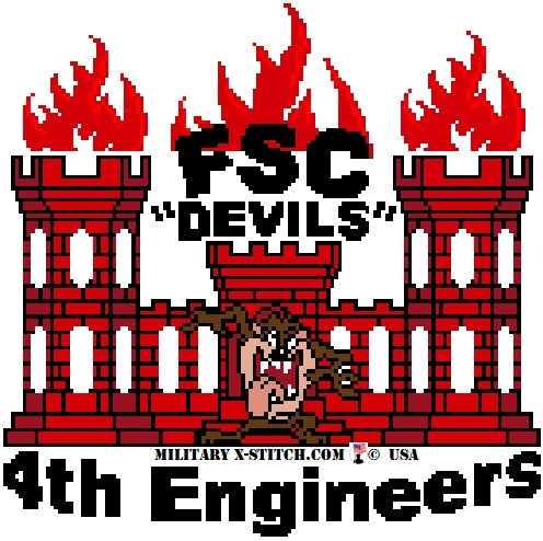 Engineers FSC, 4th Insignia