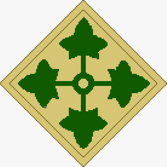 Infantry, 4th Division Insignia