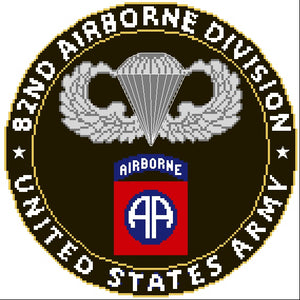 Airborne, 82nd Division With Jump Wings
