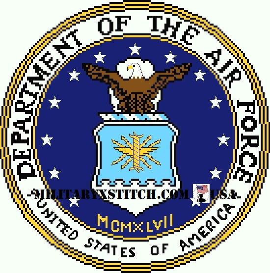 Department of the Air Force Seal 10 in.