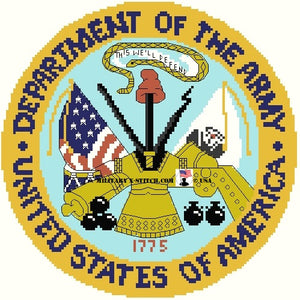 Department of the Army Seal 8 in. PDF
