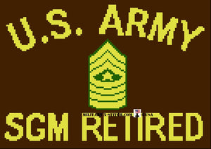 Army SGM Retired