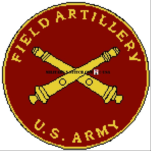 Field Artillery (FA) Branch Insignia