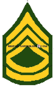 Army Sleeve Rank Insginia PFC, SSGT, SFC