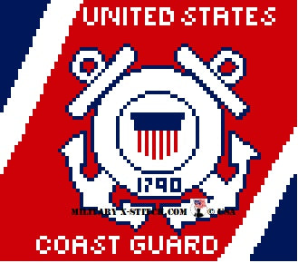 Coast Guard Flag Latch hook PDF