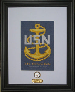 Navy Chief Petty Officer (CPO) Cap, Collar Insignia