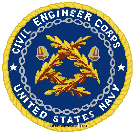 Civil Engineer Corps Insignia US Navy