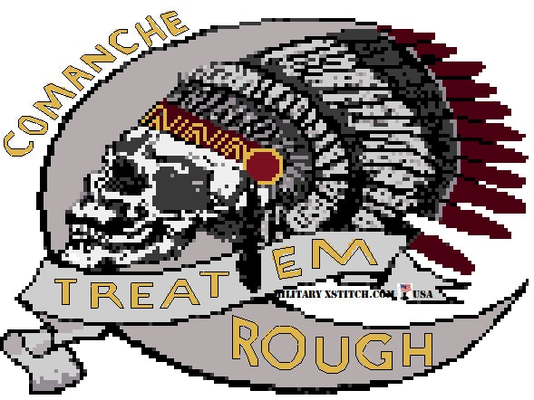 Comanche Co 2nd Battalion 7th Cav Insignia