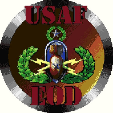 EOD USAF Badge Insignia