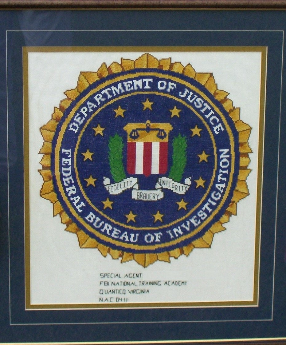 FBI Insignia PDF – Military XStitch Com