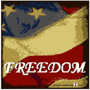 Freedom Vintage Flag