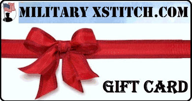 Gift Card - Military XStitch.Com
