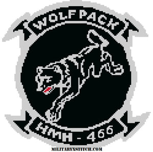 HMH-466 Wolfpack Insignia