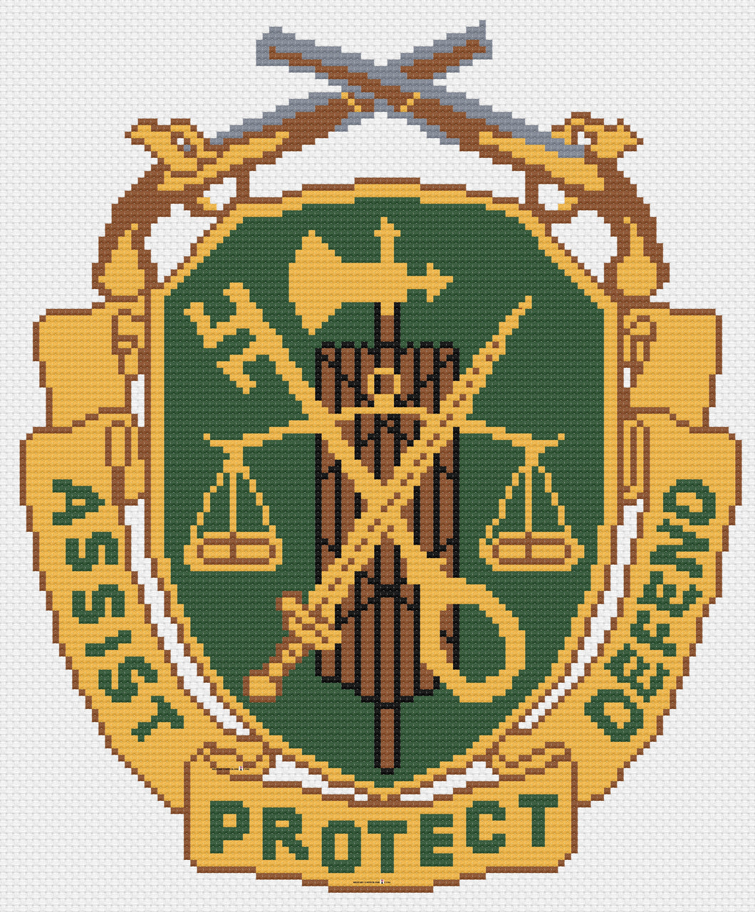 USMC Patch - Military Police Regimental Association