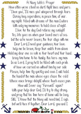 Navy Wife's Prayer