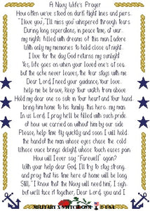 Navy Wife's Prayer