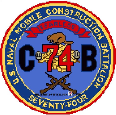 Naval Mobile Construction Battalion 74 Insignia