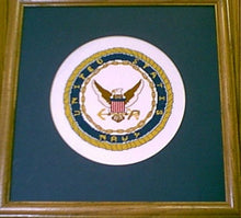 Navy Emblem 8 in.