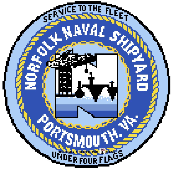 Norfolk Naval Shipyard Insignia