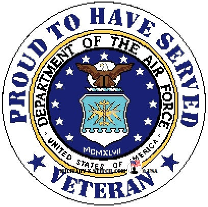 Department of the Air Force w/ Proud Veteran