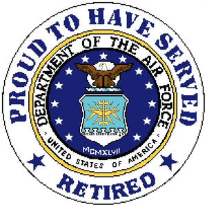 Department of the Air Force w/ Proud Retired PDF