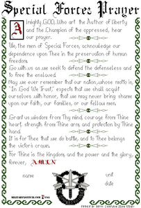 Special Forces Prayer