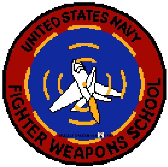 Navy Fighter Weapons School (NAS Fallon) Insignia – Military XStitch Com