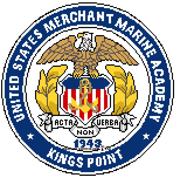 US Merchant Marine Academy (USMMA) Emblem PDF