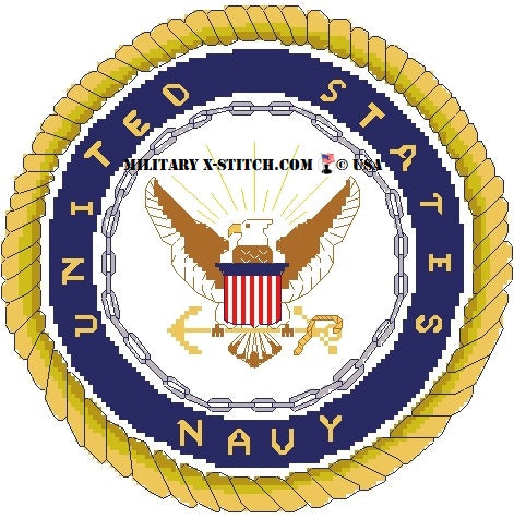 Navy Emblem 8 in. PDF