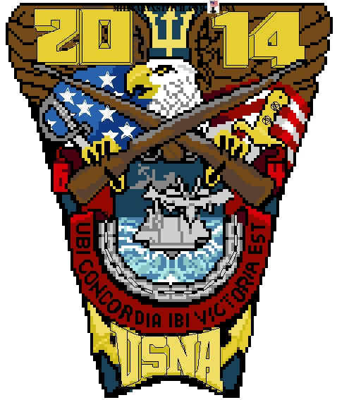 USNA Class Crest 2014