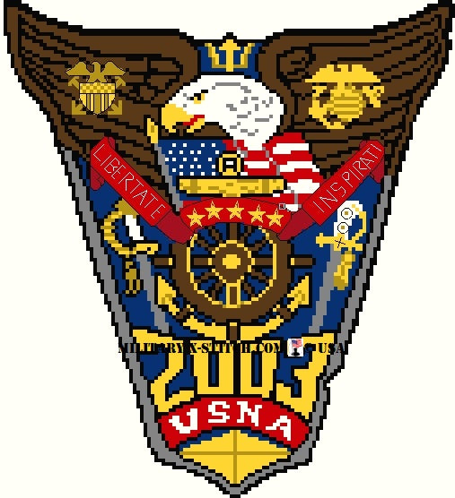 USNA Class Crest 2003