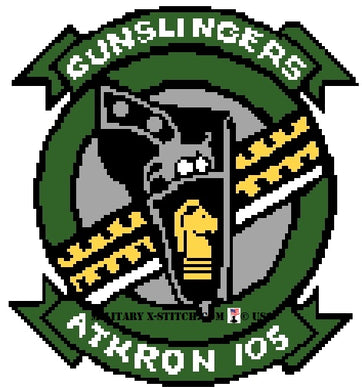 VFA-105 Gunslingers Fighter Squadron Insignia