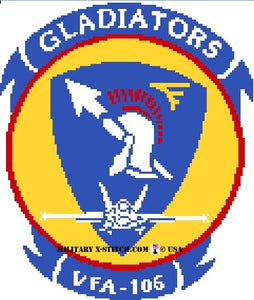 VFA-106 Gladiators Fighter Squadron Insignia