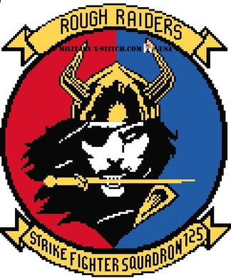 VFA-125 Rough Riders Fighter Squadron Insignia