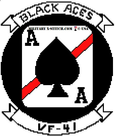 VFA-41 Black Aces Fighter Squadron Insignia