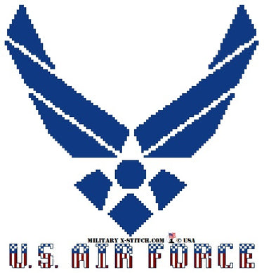 Air Force Logo with Colors PDF