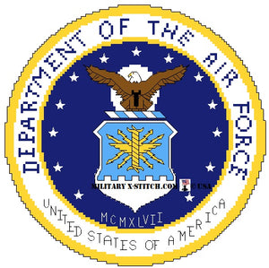Department of the Air Force Seal 8 in.