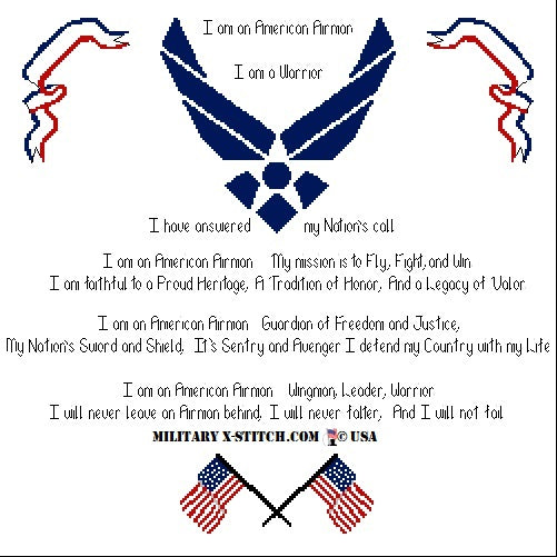 air force wife creed
