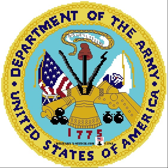 Department of the Army Seal 10 in. PDF