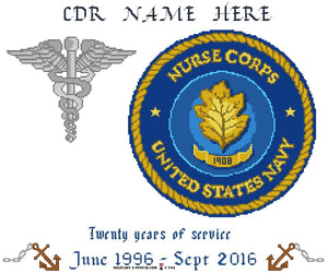 Navy Nurse & Caduceus